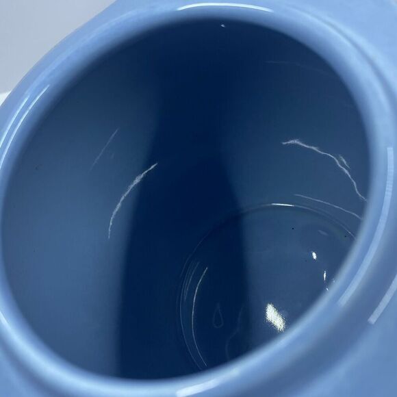 Homer Laughlin HLC Fiesta Periwinkle Teapot w/Lid Large 44 oz. 5 Cup Retired - Picture 7 of 16